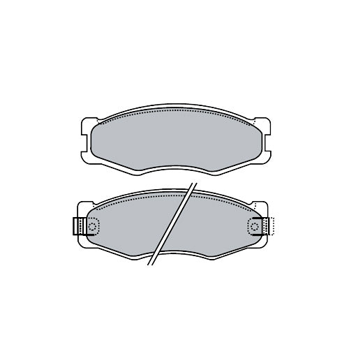 foto de Pastillas de freno Delanteras Samsung SV110 1999 - 2000