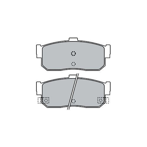 foto de Pastillas de freno Traseras Samsung SQ5 1999 - 2004