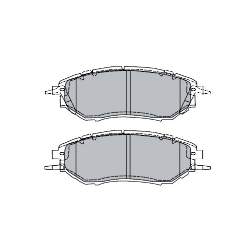 foto de Pastillas de freno Delanteras Subaru Tribeca 2005 - 2014