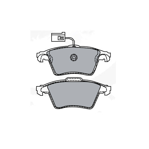 foto de Pastillas de freno Delanteras Audi TT 2.0 2007 - 2015