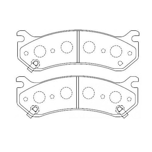 foto de Pastillas de freno Delanteras Chevrolet Avalanche 2002 - 2006