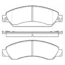 foto de Pastillas de freno Delanteras Chevrolet Silverado 1500 2005 - 2007