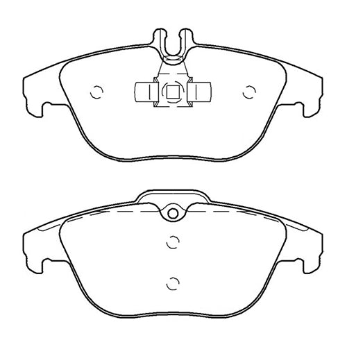 foto de Pastillas de freno Traseros Mercedes Benz C180 W204 2007 - 2015