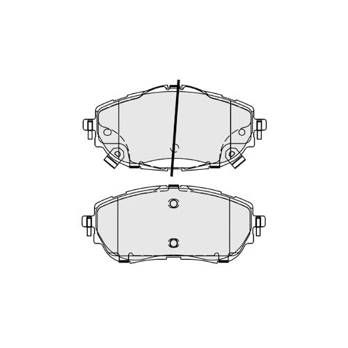 foto de Pastillas de freno Delanteros Toyota Auris 2013 - 2019